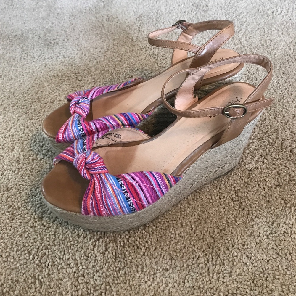 Espadrille wedges